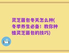 灵芝菌包冬天怎么种(冬季养生必备！教你种植灵芝菌包的技巧)