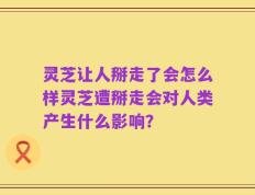 灵芝让人掰走了会怎么样灵芝遭掰走会对人类产生什么影响？