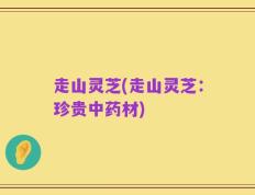 走山灵芝(走山灵芝：珍贵中药材)