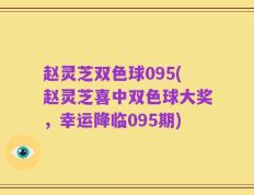 赵灵芝双色球095(赵灵芝喜中双色球大奖，幸运降临095期)