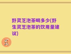 野灵芝泡茶喝多少(野生灵芝泡茶的饮用量建议)