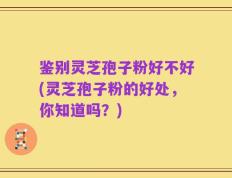 鉴别灵芝孢子粉好不好(灵芝孢子粉的好处，你知道吗？)