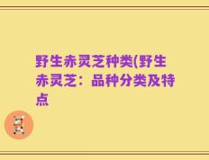 野生赤灵芝种类(野生赤灵芝：品种分类及特点