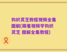 钩织灵芝教程视频全集图解(跟着视频学钩织灵芝 图解全集教程)