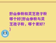 野山参粉和灵芝孢子粉哪个好(野山参粉与灵芝孢子粉，哪个更好？)