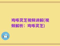 鸡啄灵芝视频讲解(视频解析：鸡啄灵芝)