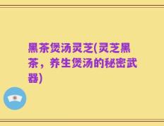 黑茶煲汤灵芝(灵芝黑茶，养生煲汤的秘密武器)