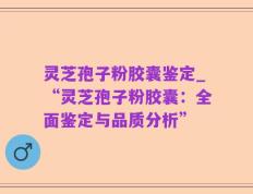 灵芝孢子粉胶囊鉴定_“灵芝孢子粉胶囊：全面鉴定与品质分析”