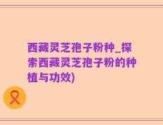 西藏灵芝孢子粉种_探索西藏灵芝孢子粉的种植与功效)