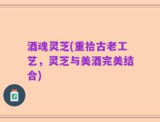 酒魂灵芝(重拾古老工艺，灵芝与美酒完美结合)