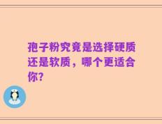 孢子粉究竟是选择硬质还是软质，哪个更适合你？
