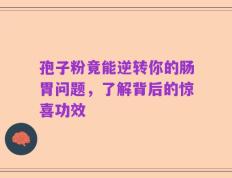 孢子粉竟能逆转你的肠胃问题，了解背后的惊喜功效