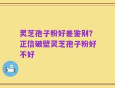 灵芝孢子粉好差鉴别？正信破壁灵芝孢子粉好不好