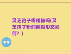 灵芝孢子粉粗糙吗(灵芝孢子粉的颗粒形态如何？)