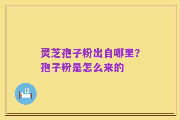 灵芝孢子粉出自哪里?孢子粉是怎么来的