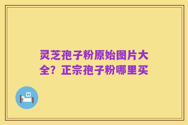 灵芝孢子粉原始图片大全?正宗孢子粉哪里买
