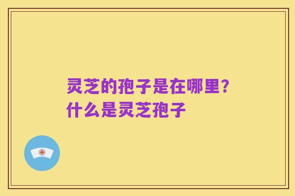 灵芝的孢子是在哪里?什么是灵芝孢子
