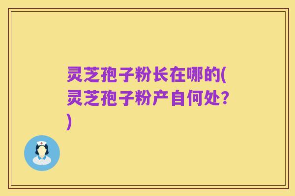 灵芝孢子粉长在哪的(灵芝孢子粉产自何处?)